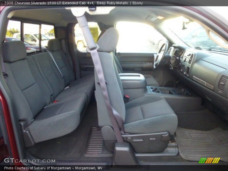 Deep Ruby Metallic / Ebony 2008 Chevrolet Silverado 1500 LT Extended Cab 4x4