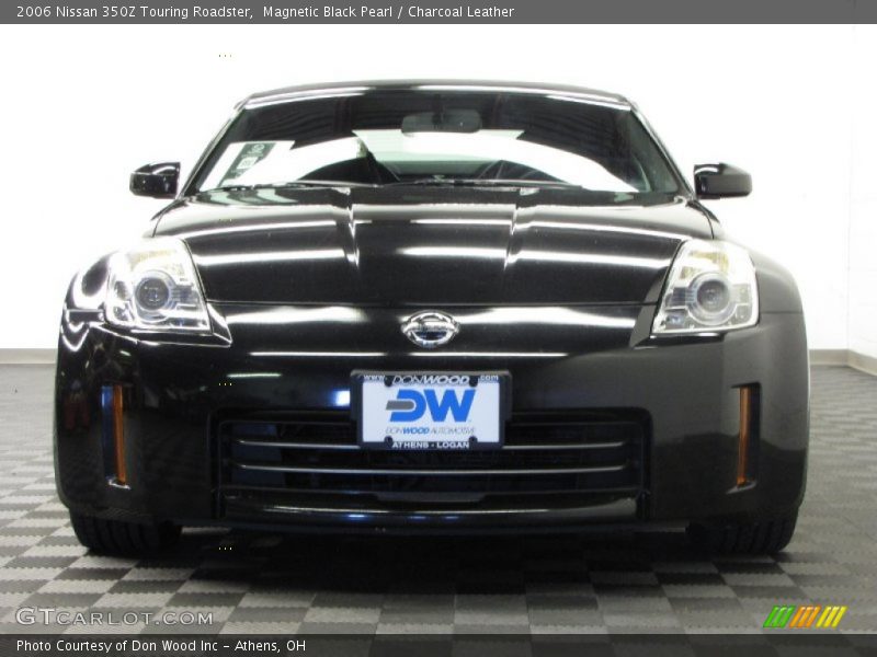 Magnetic Black Pearl / Charcoal Leather 2006 Nissan 350Z Touring Roadster