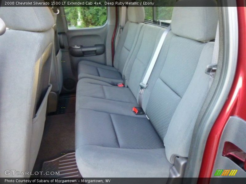 Deep Ruby Metallic / Ebony 2008 Chevrolet Silverado 1500 LT Extended Cab 4x4