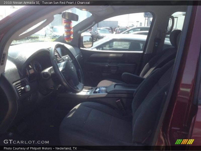 Tuscan Sun Red Pearl / Charcoal 2010 Nissan Armada SE