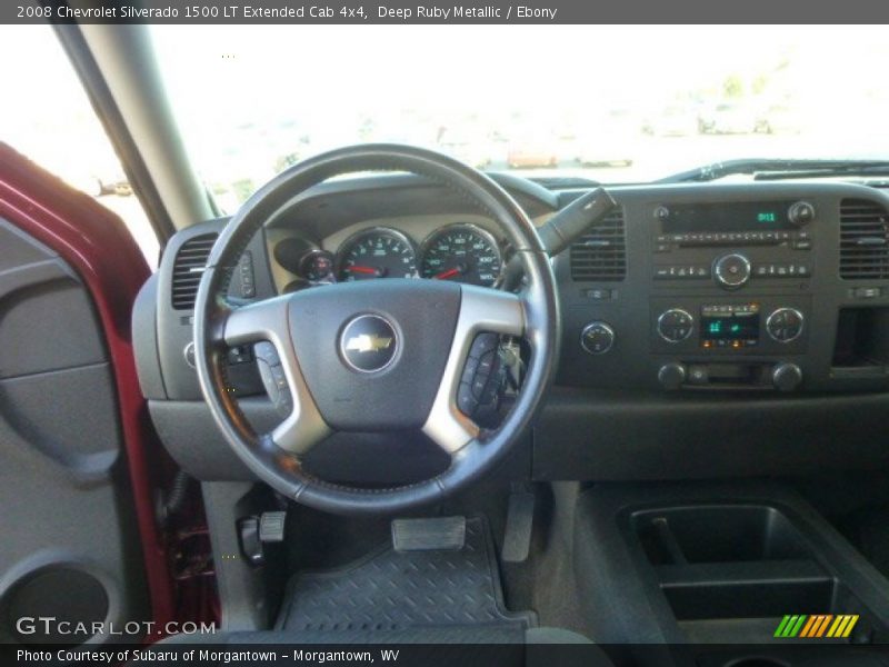 Deep Ruby Metallic / Ebony 2008 Chevrolet Silverado 1500 LT Extended Cab 4x4