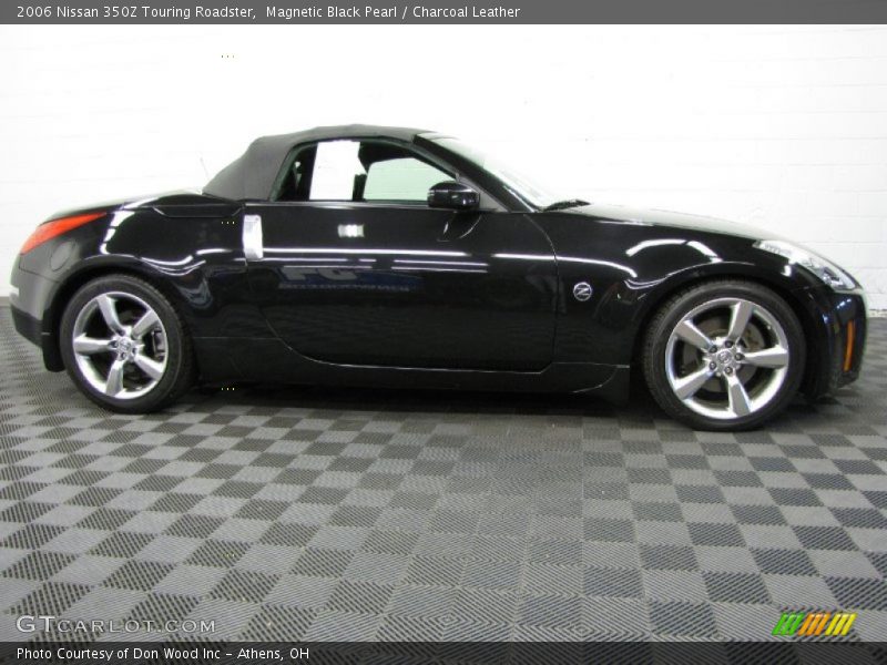 Magnetic Black Pearl / Charcoal Leather 2006 Nissan 350Z Touring Roadster