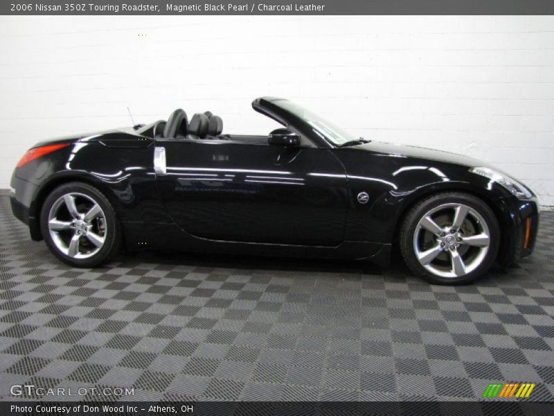 Magnetic Black Pearl / Charcoal Leather 2006 Nissan 350Z Touring Roadster