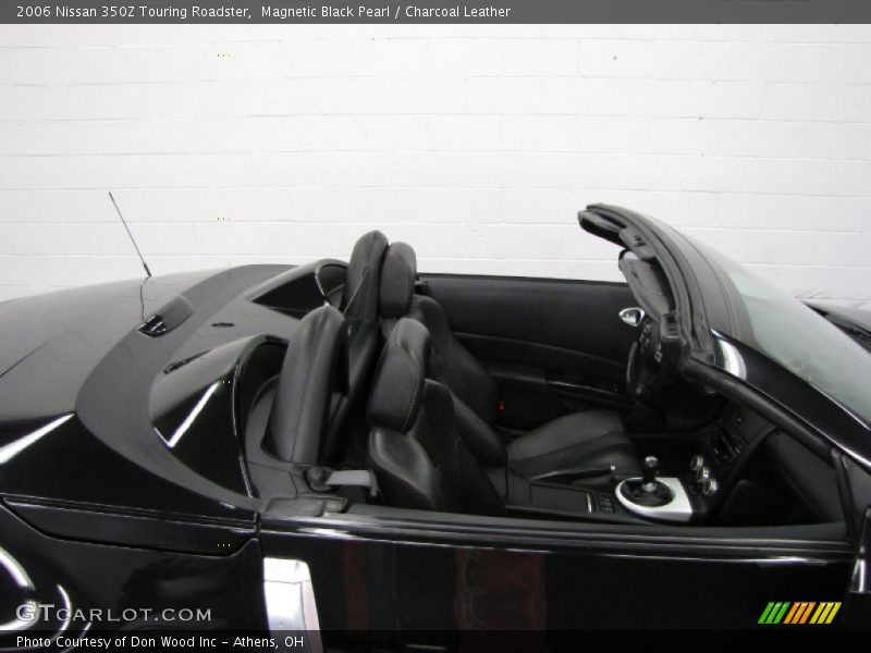 Magnetic Black Pearl / Charcoal Leather 2006 Nissan 350Z Touring Roadster