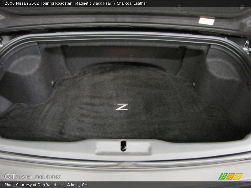 Magnetic Black Pearl / Charcoal Leather 2006 Nissan 350Z Touring Roadster