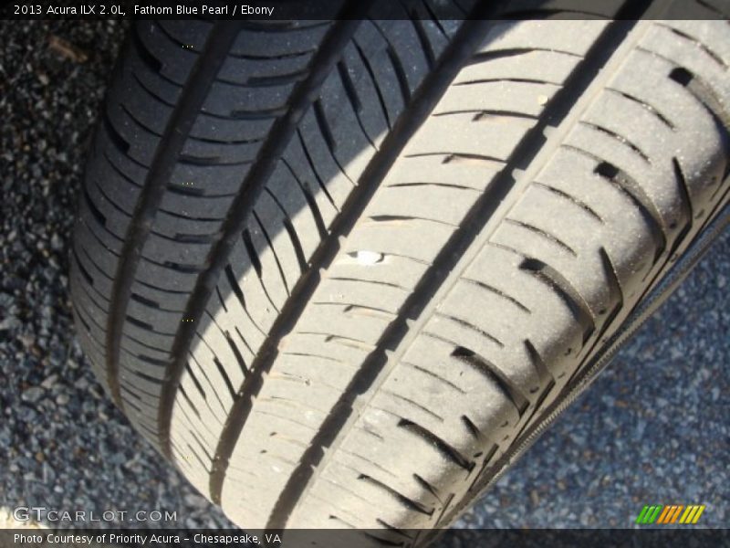 Fathom Blue Pearl / Ebony 2013 Acura ILX 2.0L