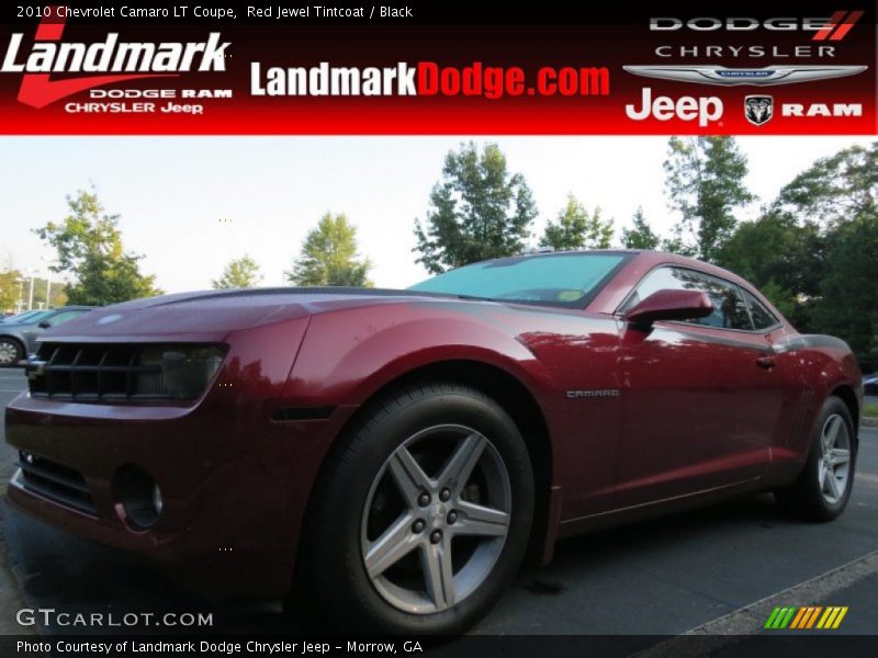 Red Jewel Tintcoat / Black 2010 Chevrolet Camaro LT Coupe