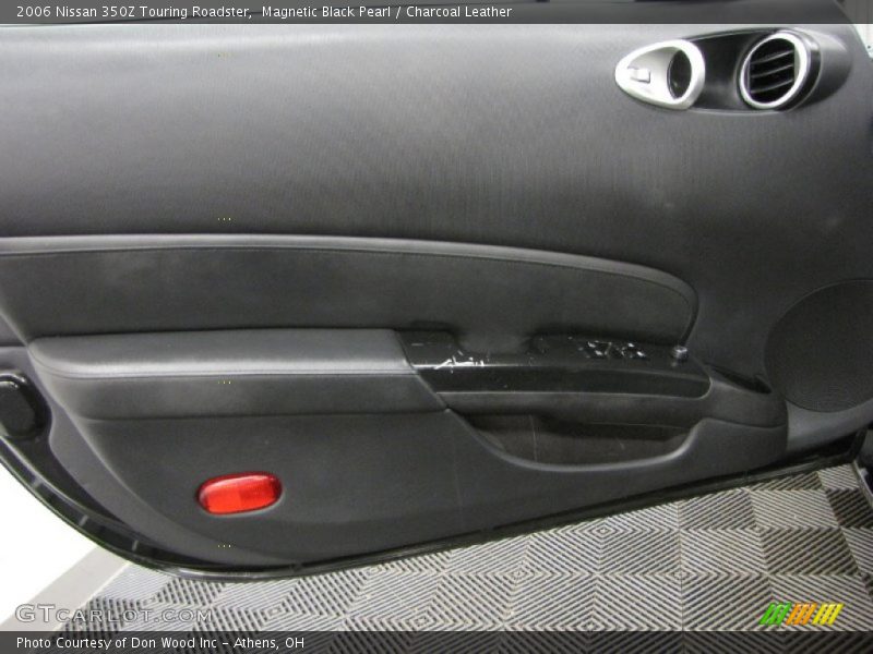 Magnetic Black Pearl / Charcoal Leather 2006 Nissan 350Z Touring Roadster