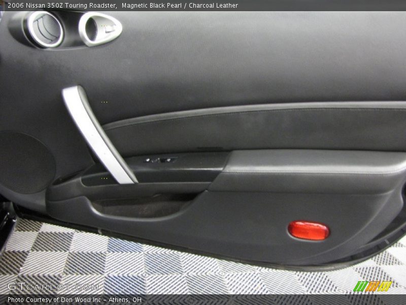Magnetic Black Pearl / Charcoal Leather 2006 Nissan 350Z Touring Roadster