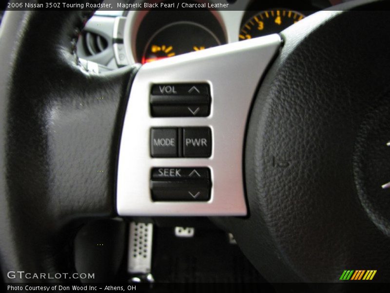 Magnetic Black Pearl / Charcoal Leather 2006 Nissan 350Z Touring Roadster