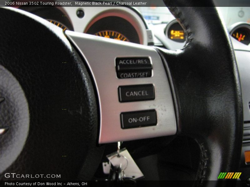 Magnetic Black Pearl / Charcoal Leather 2006 Nissan 350Z Touring Roadster