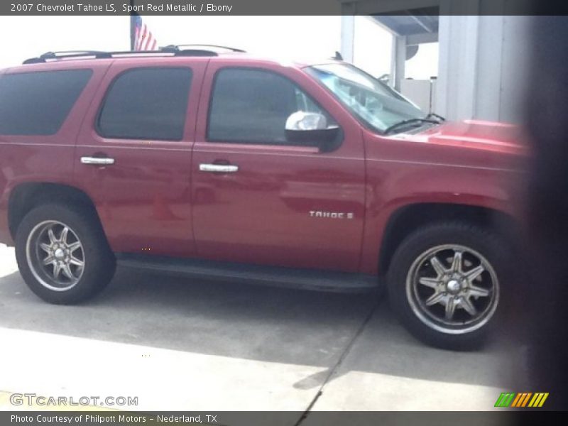Sport Red Metallic / Ebony 2007 Chevrolet Tahoe LS