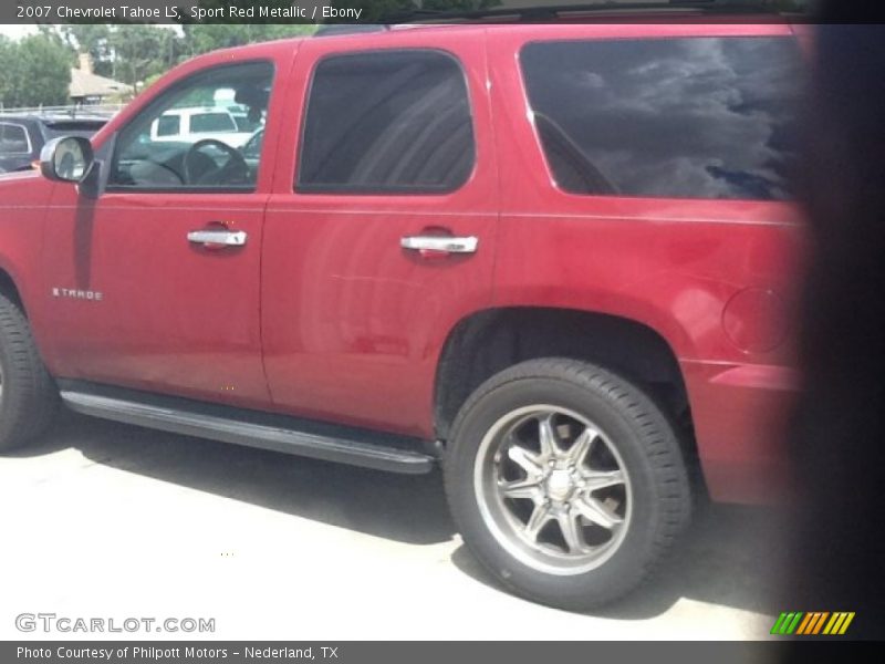 Sport Red Metallic / Ebony 2007 Chevrolet Tahoe LS