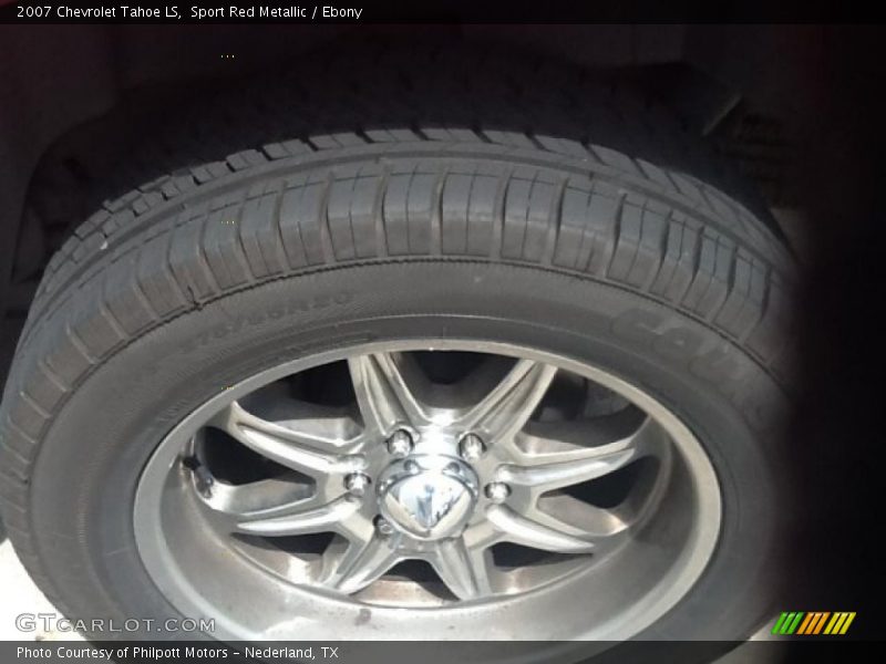Sport Red Metallic / Ebony 2007 Chevrolet Tahoe LS