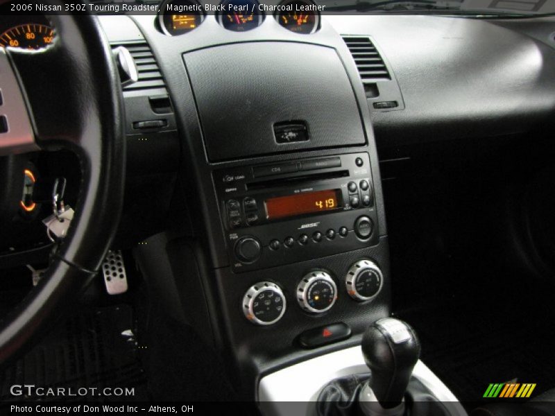Magnetic Black Pearl / Charcoal Leather 2006 Nissan 350Z Touring Roadster