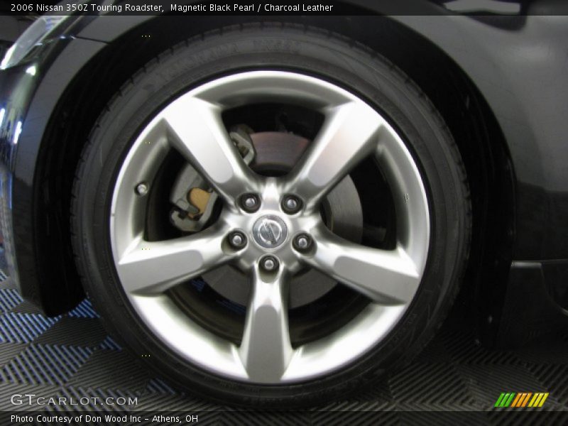Magnetic Black Pearl / Charcoal Leather 2006 Nissan 350Z Touring Roadster