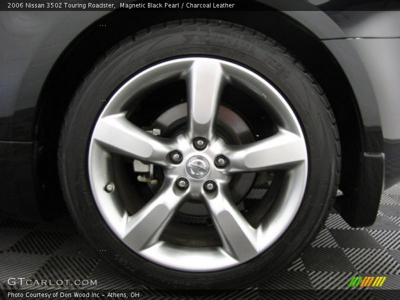 Magnetic Black Pearl / Charcoal Leather 2006 Nissan 350Z Touring Roadster