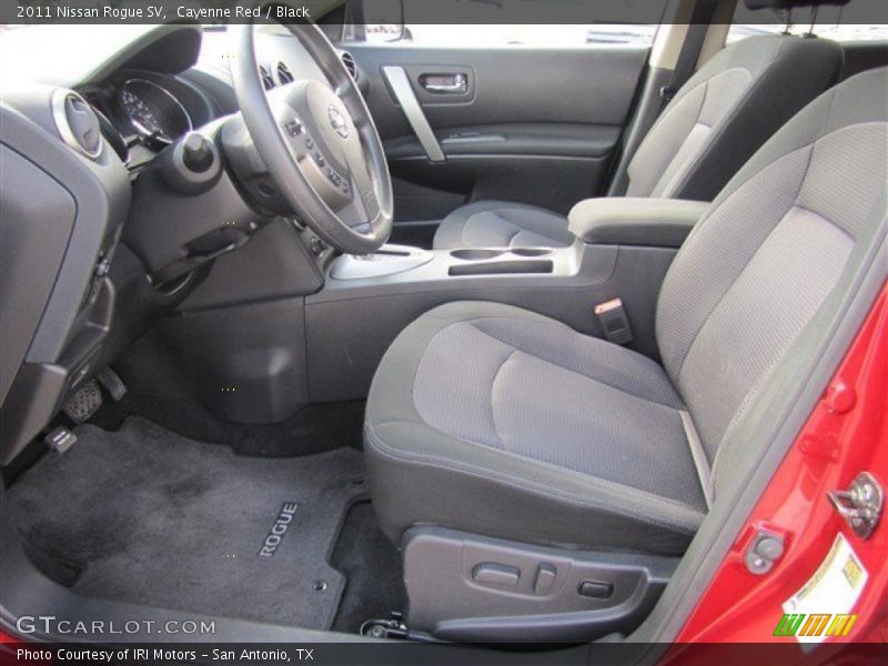 Cayenne Red / Black 2011 Nissan Rogue SV