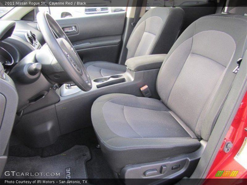 Cayenne Red / Black 2011 Nissan Rogue SV