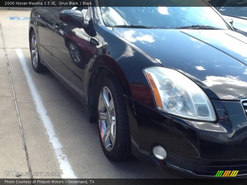 Onyx Black / Black 2006 Nissan Maxima 3.5 SE