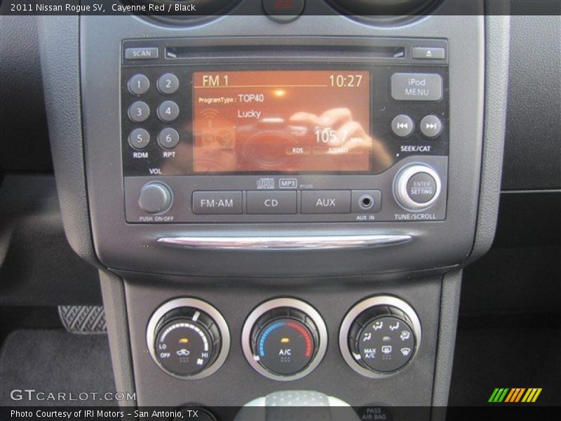 Cayenne Red / Black 2011 Nissan Rogue SV