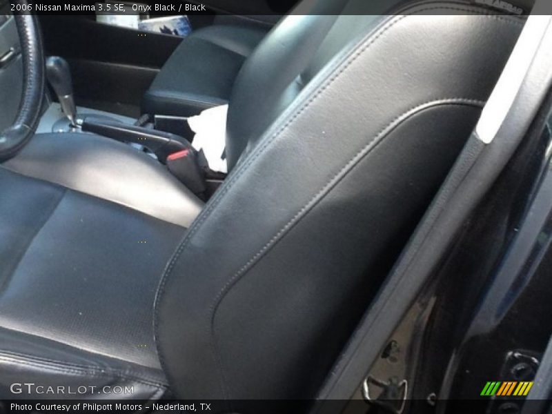 Onyx Black / Black 2006 Nissan Maxima 3.5 SE