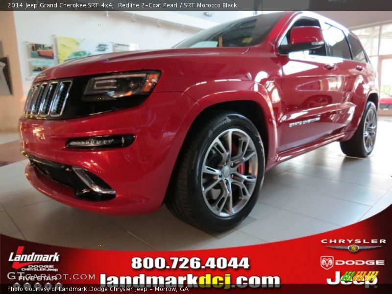 Redline 2-Coat Pearl / SRT Morocco Black 2014 Jeep Grand Cherokee SRT 4x4