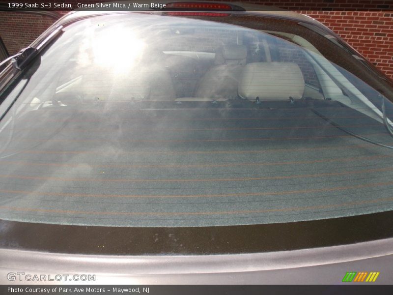Green Silver Mica / Warm Beige 1999 Saab 9-3 Sedan