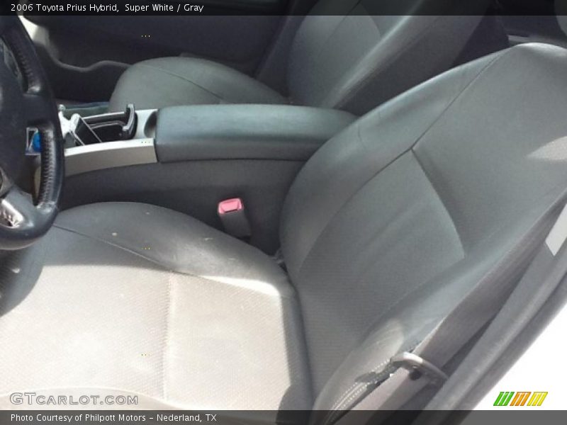 Super White / Gray 2006 Toyota Prius Hybrid