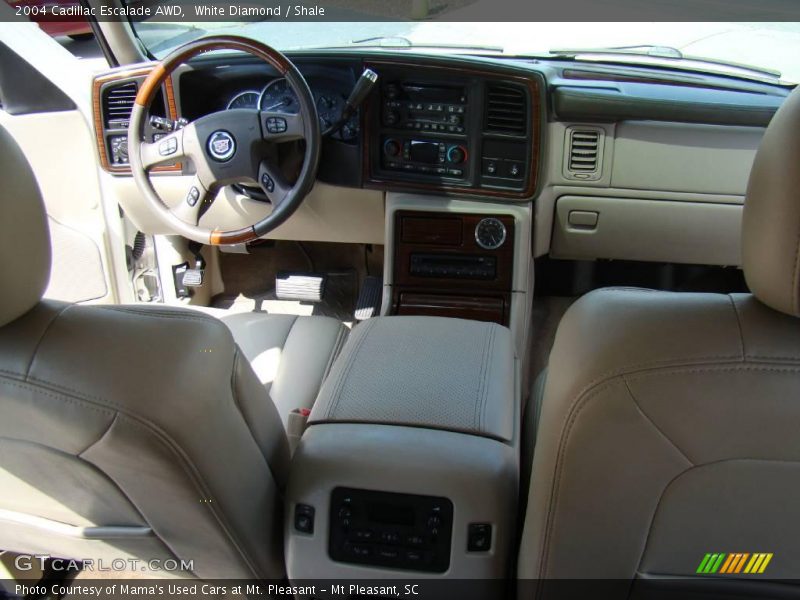 White Diamond / Shale 2004 Cadillac Escalade AWD