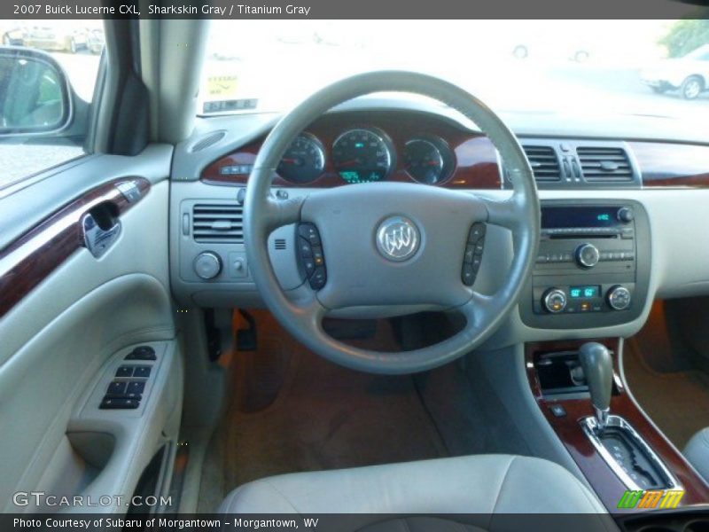 Sharkskin Gray / Titanium Gray 2007 Buick Lucerne CXL