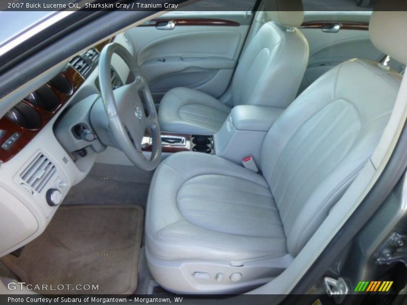 Sharkskin Gray / Titanium Gray 2007 Buick Lucerne CXL