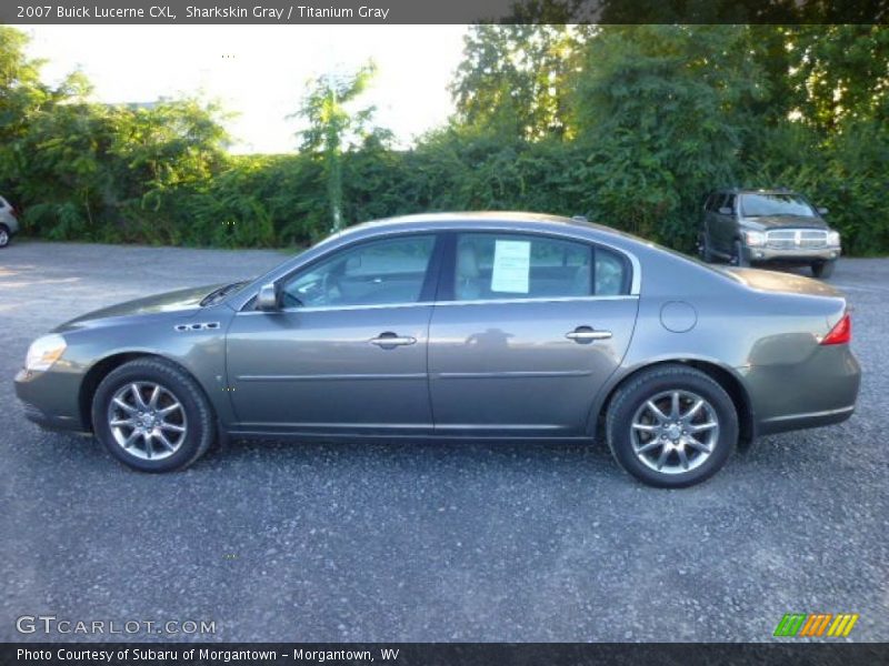 Sharkskin Gray / Titanium Gray 2007 Buick Lucerne CXL