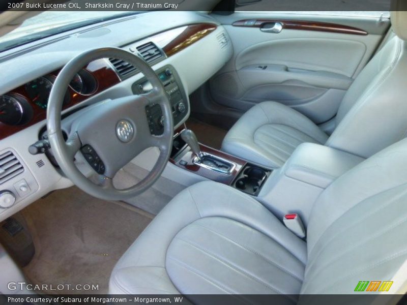 Sharkskin Gray / Titanium Gray 2007 Buick Lucerne CXL
