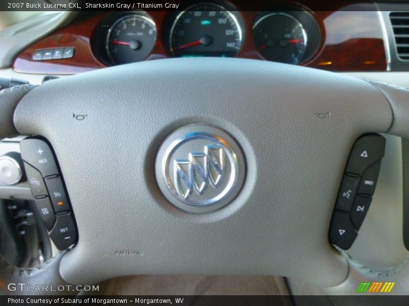 Sharkskin Gray / Titanium Gray 2007 Buick Lucerne CXL