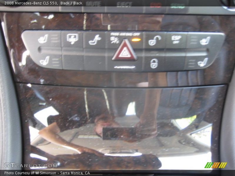 Black / Black 2008 Mercedes-Benz CLS 550
