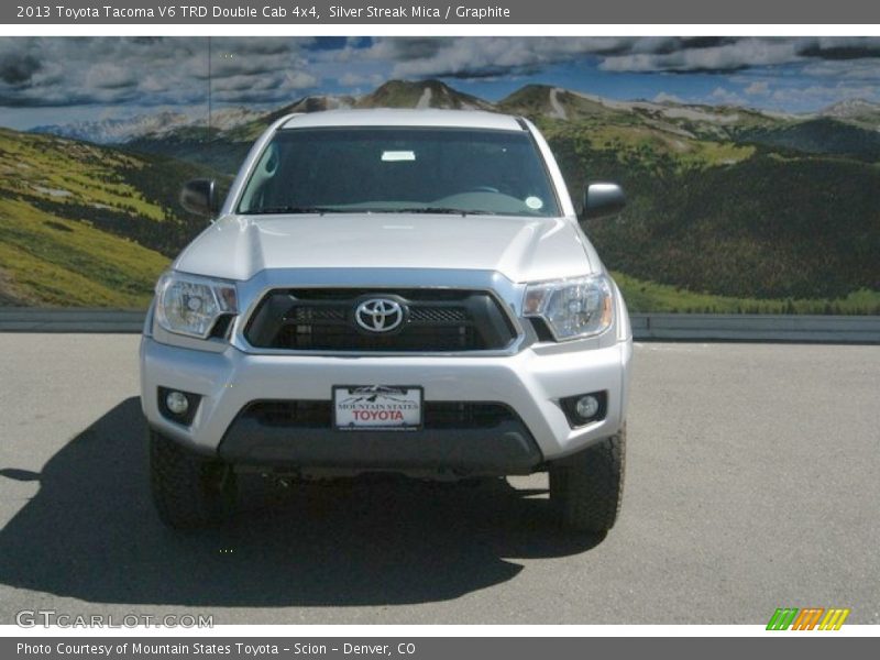 Silver Streak Mica / Graphite 2013 Toyota Tacoma V6 TRD Double Cab 4x4