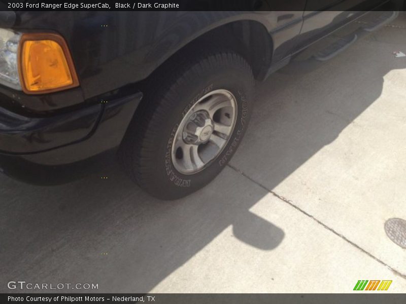 Black / Dark Graphite 2003 Ford Ranger Edge SuperCab