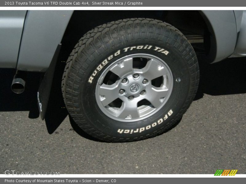 Silver Streak Mica / Graphite 2013 Toyota Tacoma V6 TRD Double Cab 4x4