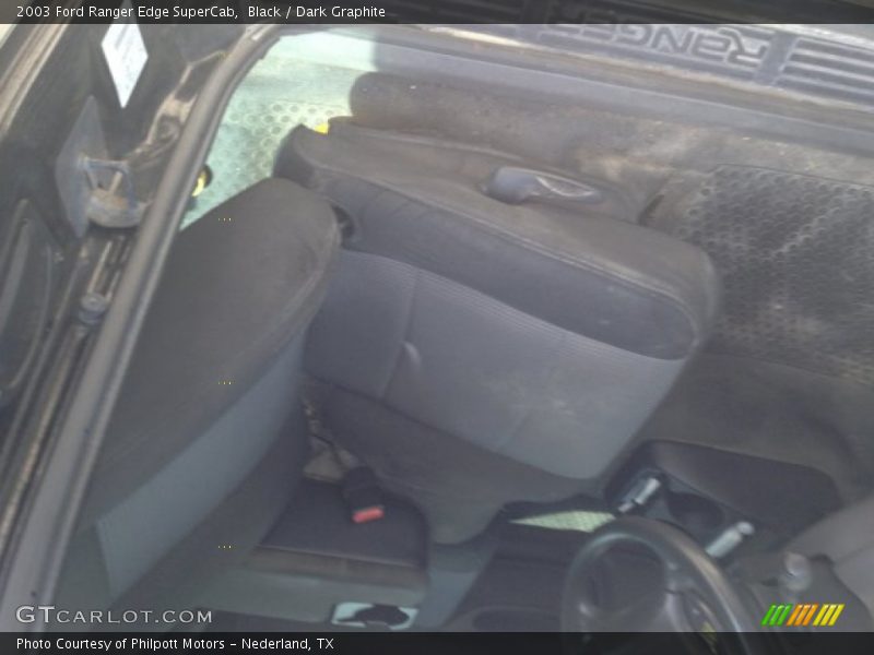 Black / Dark Graphite 2003 Ford Ranger Edge SuperCab
