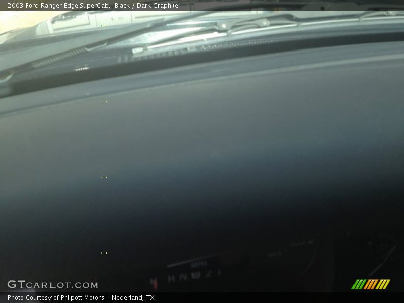 Black / Dark Graphite 2003 Ford Ranger Edge SuperCab