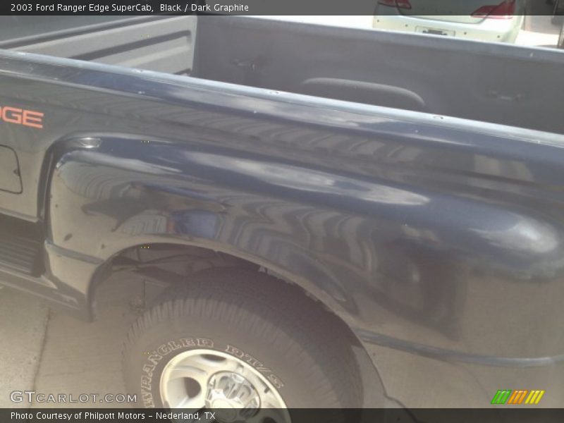 Black / Dark Graphite 2003 Ford Ranger Edge SuperCab