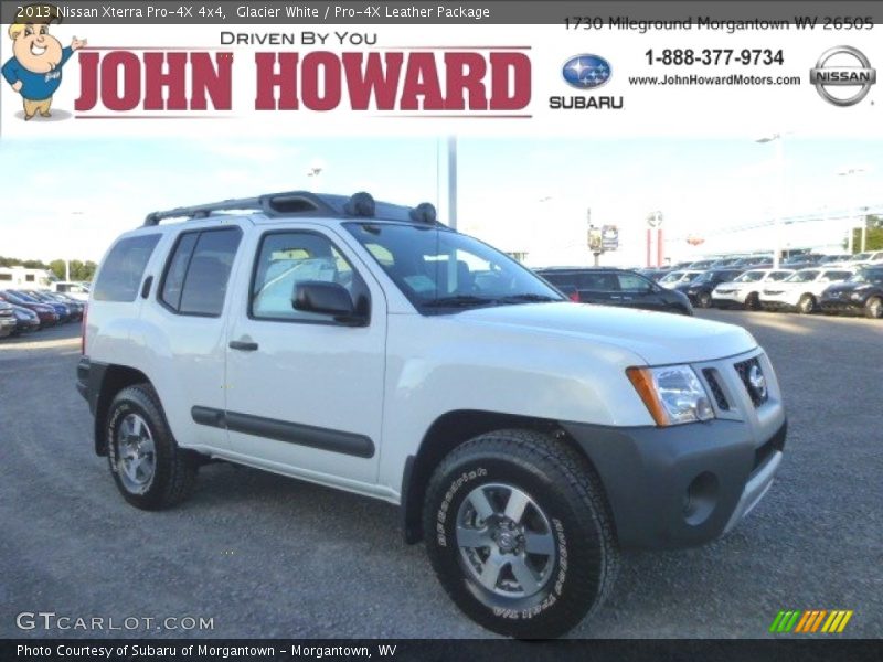 Glacier White / Pro-4X Leather Package 2013 Nissan Xterra Pro-4X 4x4