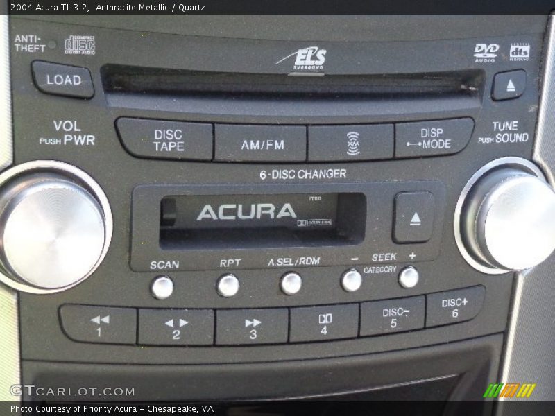 Anthracite Metallic / Quartz 2004 Acura TL 3.2