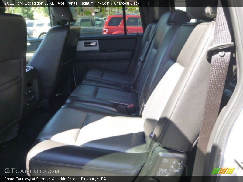 White Platinum Tri-Coat / Charcoal Black 2011 Ford Expedition EL XLT 4x4