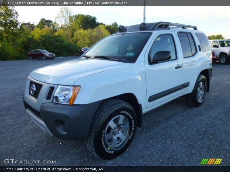 Glacier White / Pro-4X Leather Package 2013 Nissan Xterra Pro-4X 4x4