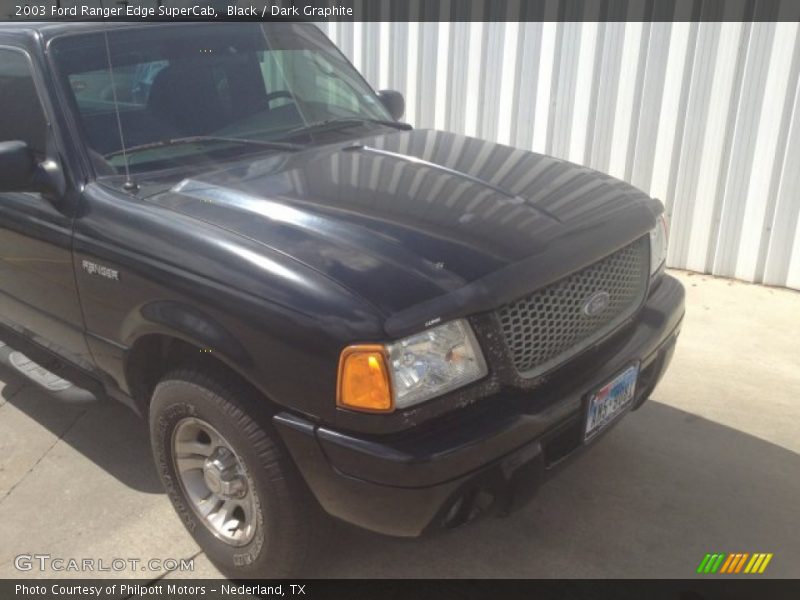 Black / Dark Graphite 2003 Ford Ranger Edge SuperCab