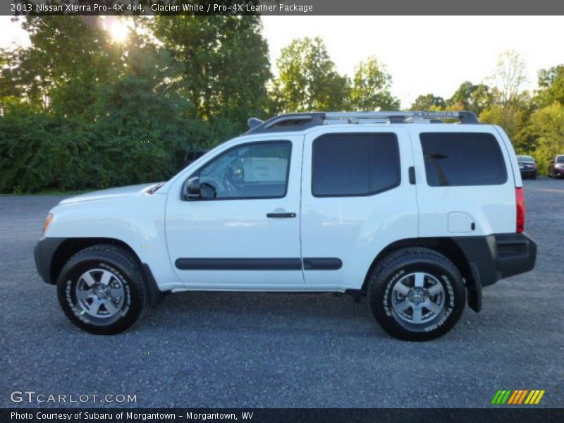 Glacier White / Pro-4X Leather Package 2013 Nissan Xterra Pro-4X 4x4