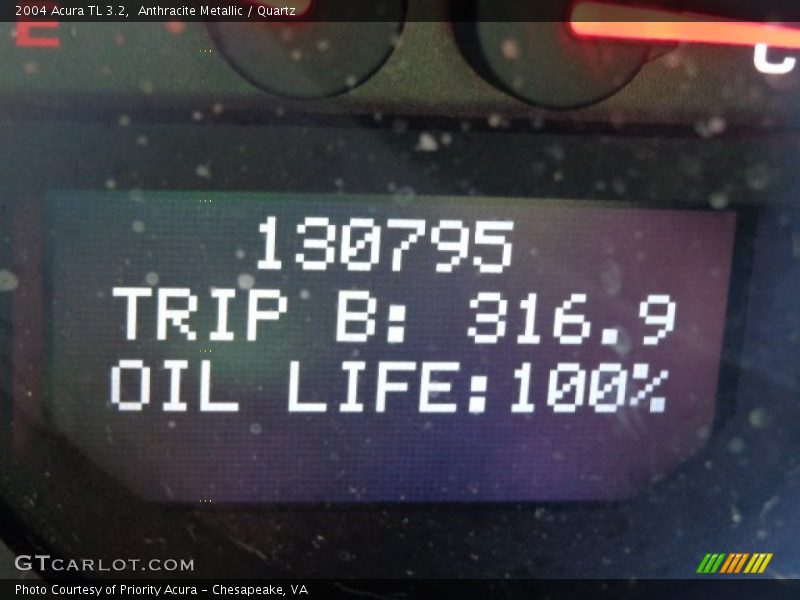 Anthracite Metallic / Quartz 2004 Acura TL 3.2
