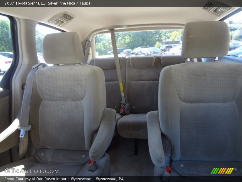 Silver Pine Mica / Taupe 2007 Toyota Sienna LE